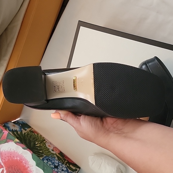 GUCCI HORSEBIT BUCKLE 3' PLATFORM  36.5 - Picture 10 of 15